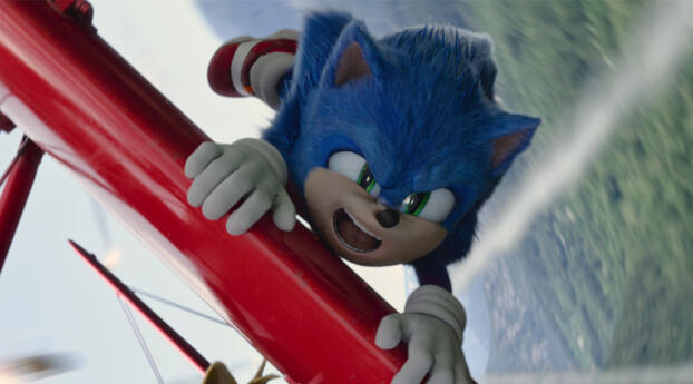 Sonic The Hedgehog 2022 Movie Wallpaper 1200x400 Resolution