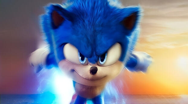 Sonic The Hedgehog 2022 Wallpaper 1024x576 Resolution