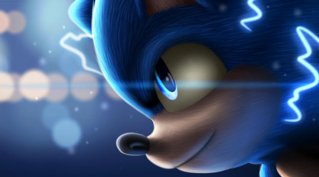 Sonic the Hedgehog Art Wallpaper 1080x2316 Resolution