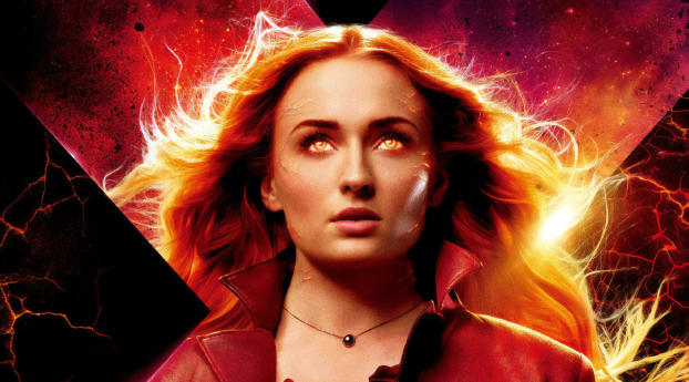 Sophie Turner Dark Phoenix 2019 Movie Wallpaper 2560x1700 Resolution