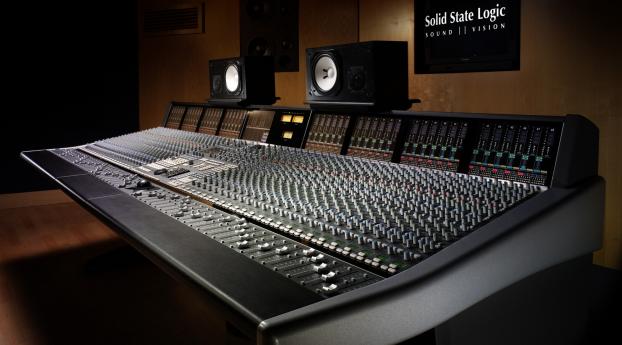 sound recording, studio, equipment Wallpaper 1440x2960 Resolution