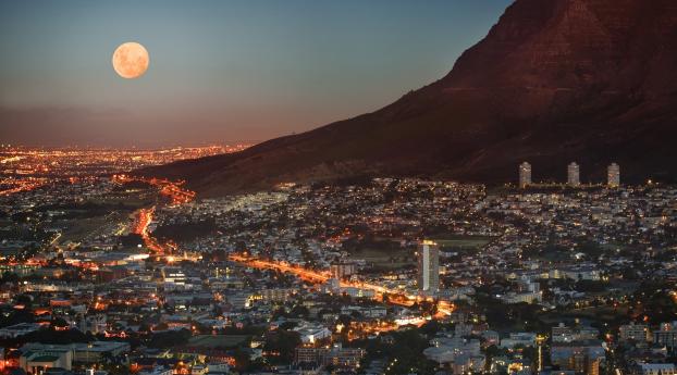 south africa, cape town, metropolis Wallpaper 1440x2960 Resolution