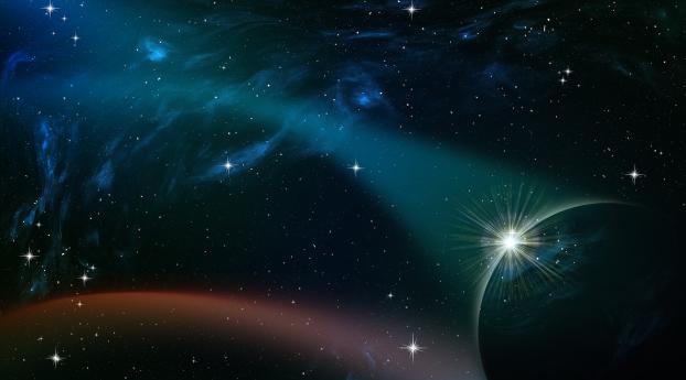 space, sky, planets Wallpaper 360x640 Resolution