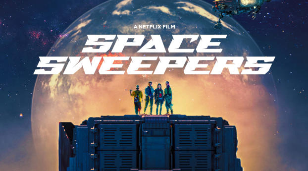 Space Sweepers Netflix 2021 Wallpaper 640x1136 Resolution