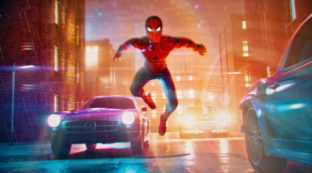 Spider-Man 4K Art Wallpaper 1080x2244 Resolution
