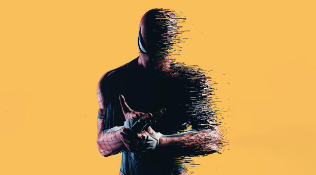 Spider-Man 4k Minimal 2022 Art Wallpaper 1080x2232 Resolution