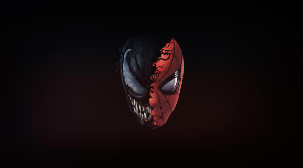 Spider Man and Venom Wallpaper 1080x2244 Resolution