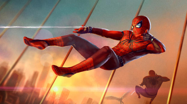 Spider Man Artwork Wallpaper 1280x800 Resolution