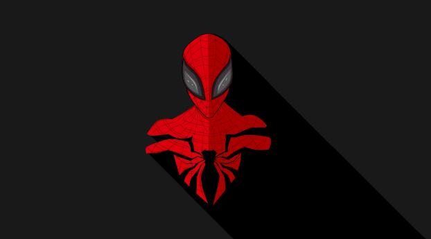 Spider-Man Dark Minimal Avengers Wallpaper