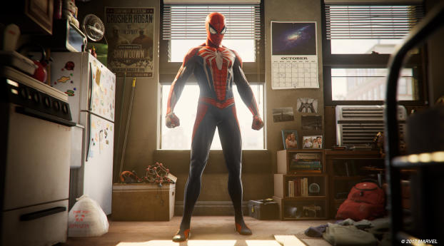 marvel spider man ps4 wallpaper