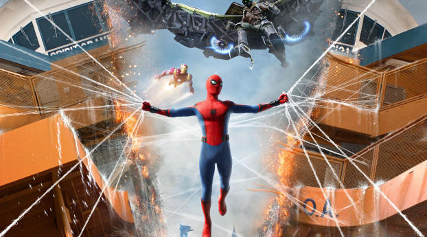 Spiderman Homecoming Wallpaper 1900x900 Resolution
