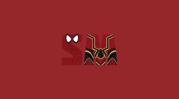 Spiderman Minimalism Avengers Infinity War Wallpaper