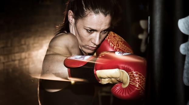 sports, boxing, girl Wallpaper 640x1136 Resolution