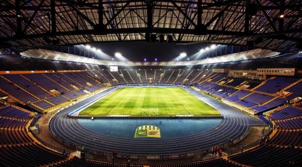 stadium, kharkov, field Wallpaper 1280x800 Resolution