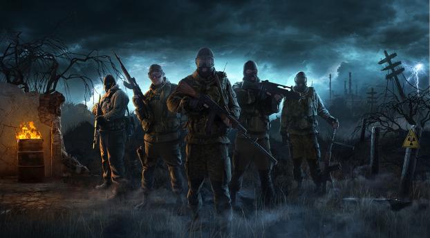 stalker 2, characters, game Wallpaper 480x800 Resolution
