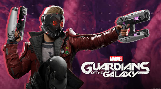 Star Lord New Marvel's Guardians Of The Galaxy 2021 Wallpaper