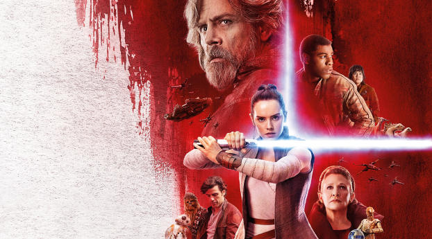 Star Wars 8 Poster Wallpaper