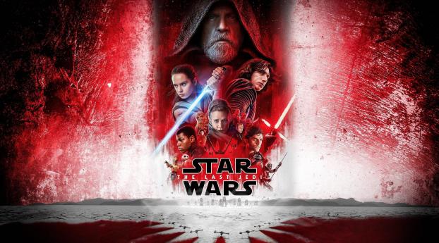 Star Wars 8 The Last Jedi 2017 Wallpaper 1080x1080 Resolution