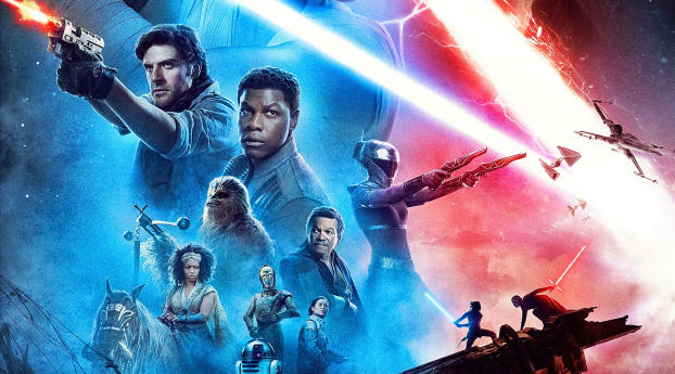 Star Wars 9 Poster Wallpaper 1452x1412 Resolution