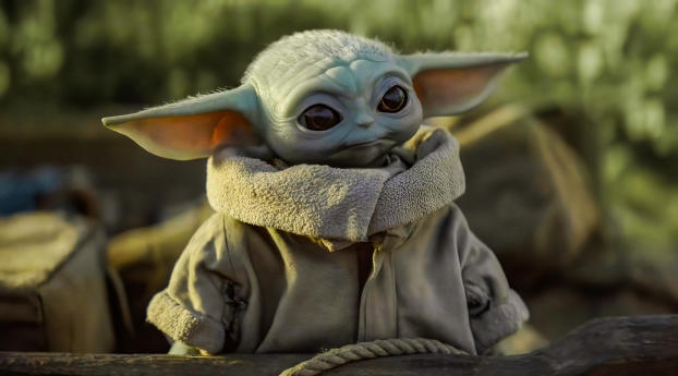 Star Wars Baby Yoda 2 Wallpaper 1600x1200 Resolution