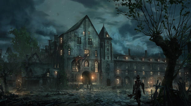 Steelrising Game House Wallpaper 1080x2310 Resolution
