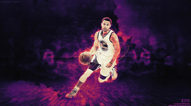 Stephen Curry NBA Art Wallpaper 1536x2152 Resolution