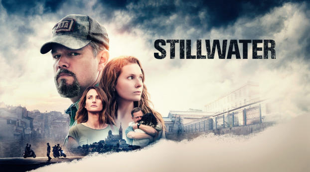 Stillwater Movie Poster Wallpaper 4480x1080 Resolution