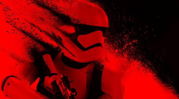 Digital Art Star Wars Comic Robots Alien Gun Darth Vader TV Show  Illustration Storm Trooper  TrumpWallpapers
