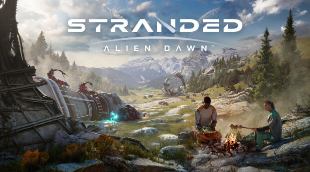 Stranded Alien Dawn HD Wallpaper 1080x2400 Resolution