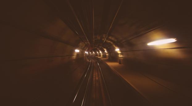 subway, railway, tunnel Wallpaper 1440x900 Resolution