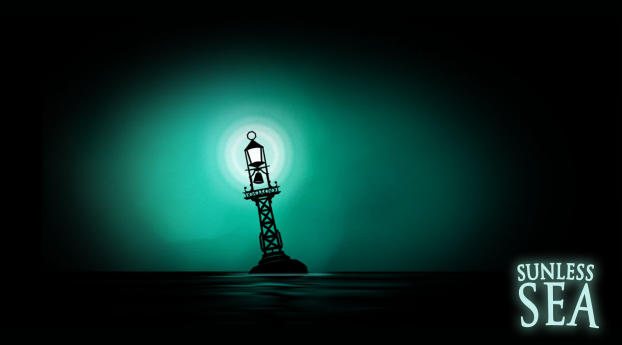 sunless sea, action, rpg Wallpaper 2560x1024 Resolution