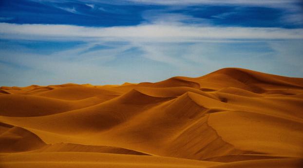 Sunny Day In Desert 4K Wallpaper 1920x1080 Resolution