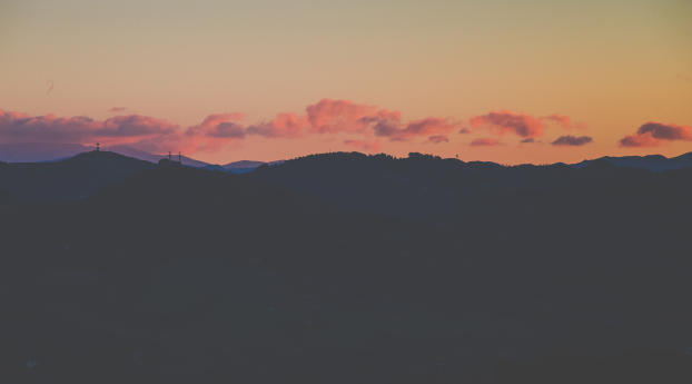 sunset, horizon, sky Wallpaper 1440x2560 Resolution