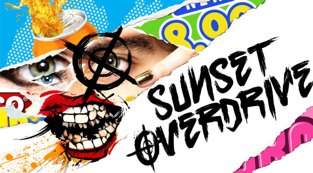 sunset overdrive, xbox one, insomniac games Wallpaper 320x480 Resolution