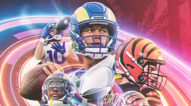 Super Bowl 56 HD NFL Wallpaper 1350x689 Resolution