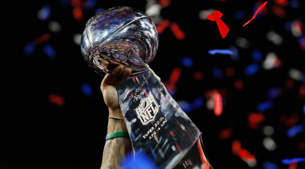 Super Bowl HD Trophy Wallpaper