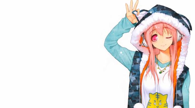 super sonico, anime, girl Wallpaper 3840x2160 Resolution