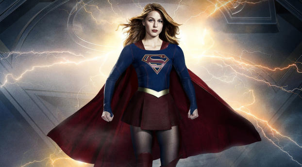 Supergirl Season 3 Poster Wallpaper 640x960 Resolution