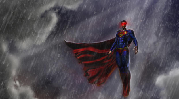 Superman Justice League Artwork Wallpaper