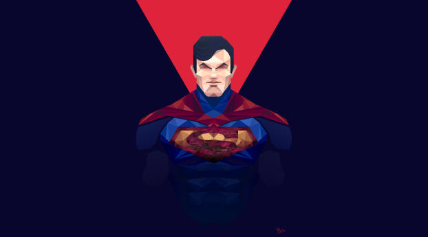 Superman Man of Steel Minimal Wallpaper 1280x1024 Resolution