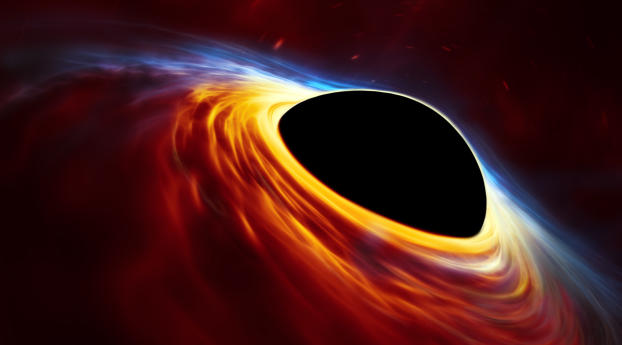 Supermassive Black Hole Wallpaper 720x1480 Resolution
