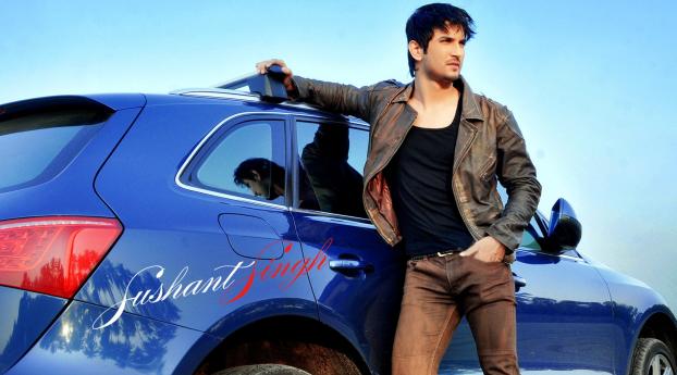 Sushant Singh Rajput with Car wallpapers Wallpaper 1280x2120 Resolution
