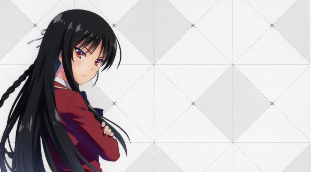 Suzune Horikita Anime Wallpaper 1080x2220 Resolution