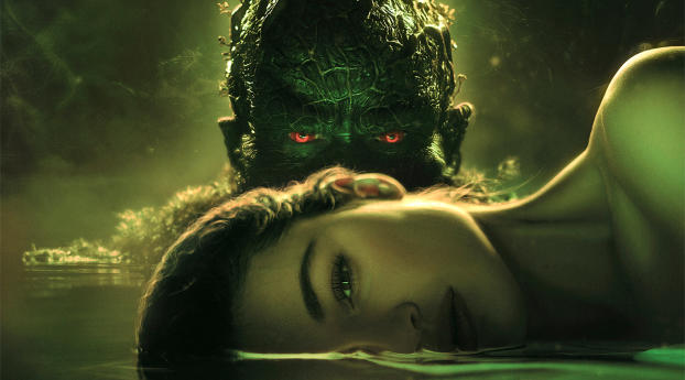 Swamp Thing 2020 Poster Wallpaper 1152x864 Resolution
