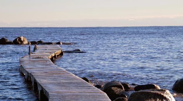 sweden, sea, beach Wallpaper 1366x768 Resolution