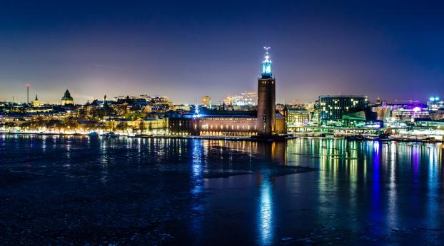 sweden, stockholm, winter Wallpaper 1280x800 Resolution
