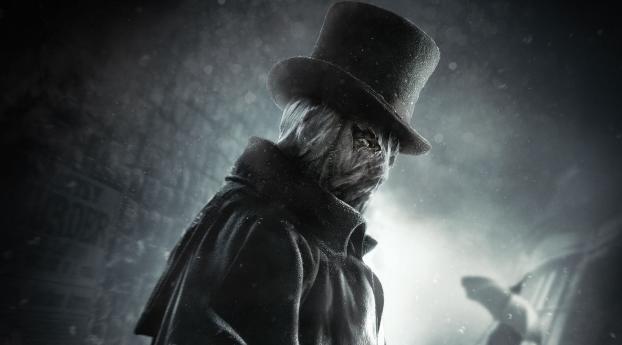 syndicate, mask, hat Wallpaper 320x240 Resolution