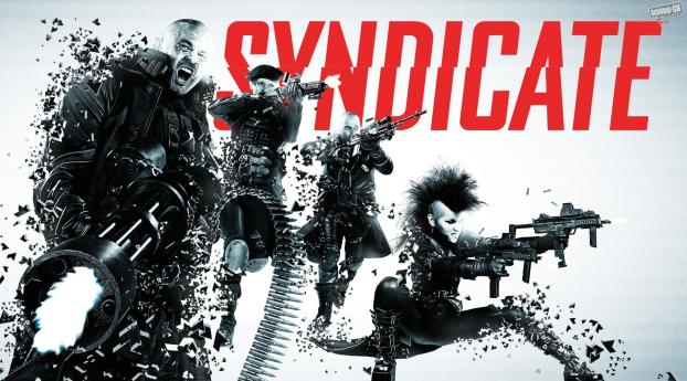 syndicate, soldiers, scream Wallpaper