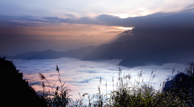 taiwan, sky, mountains Wallpaper 1280x1024 Resolution