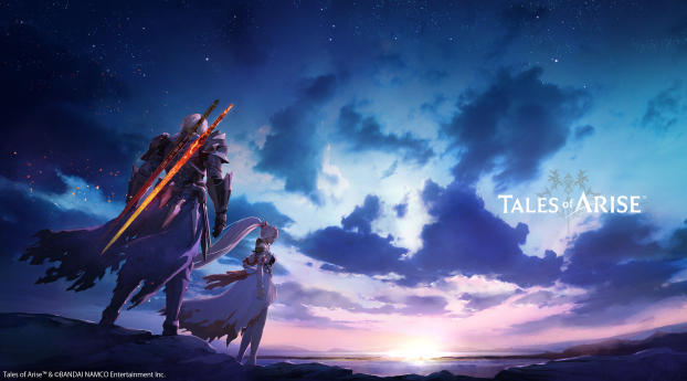 Tales Of Arise Game Wallpaper 1200x400 Resolution